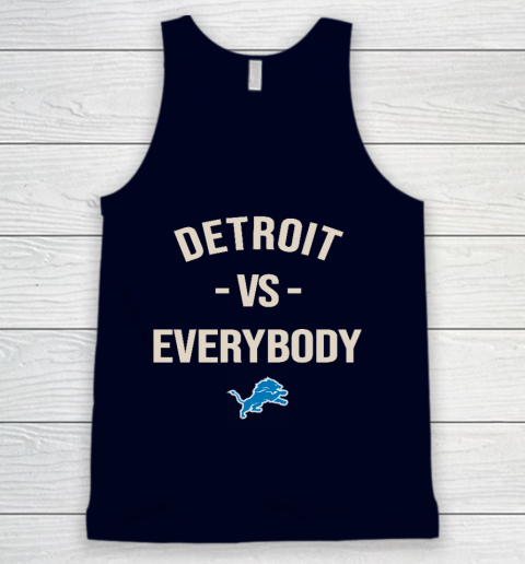 Detroit Lions Vs Everybody Tank Top 2