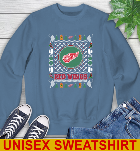 Detroit Red Wings Merry Christmas NHL Hockey Loyal Fan Sweatshirt 10