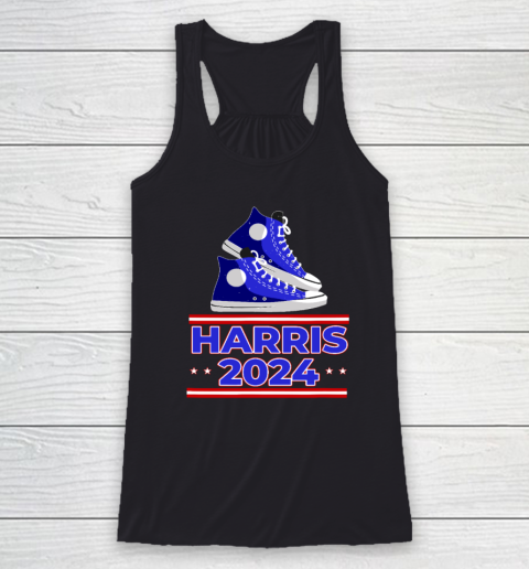 HARRIS 2024 Vote President Kamala Election Sneakers Meme Racerback Tank