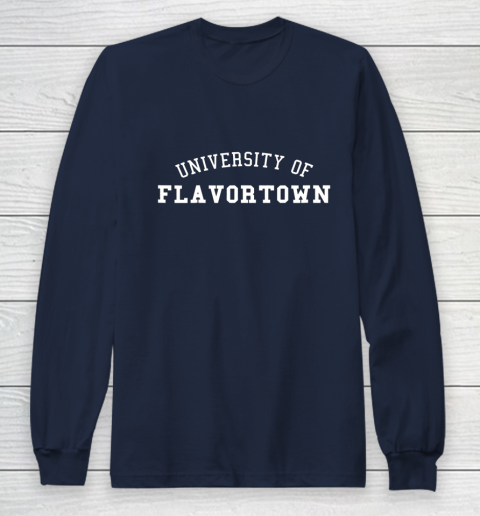 University Of Flavortown American Food Flavor Town Long Sleeve T-Shirt 2