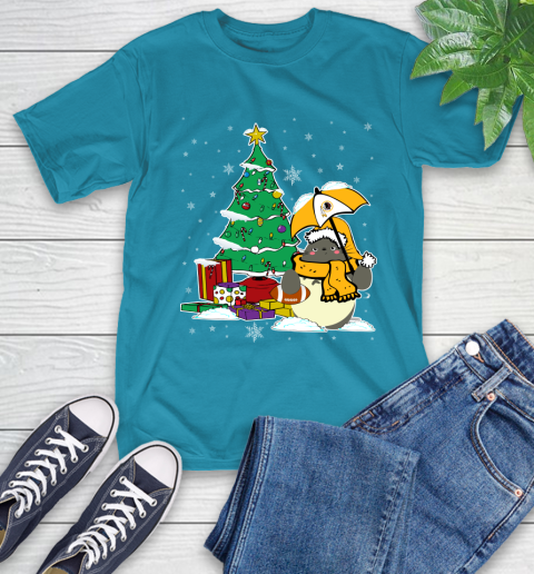 Washington Redskins NFL Football Cute Tonari No Totoro Christmas Sports T-Shirt 9