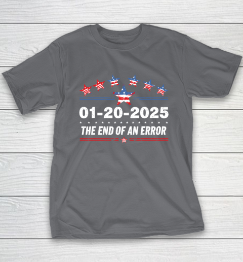 January 20 Inauguration Day 2025 End Of An Error Youth T-Shirt 5