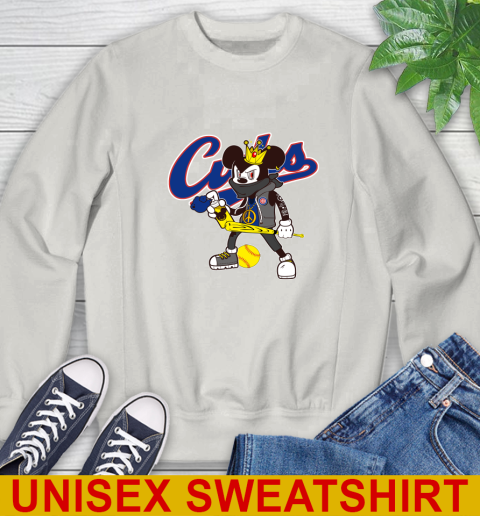 Chicago Cubs MLB Baseball Mickey Peace Sign Sports Sweatshirt 13 Chicago Cubs MLB Baseball Mickey Peace Sign Sports Sweatshirt - Image 13