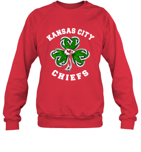 Kansas City Chiefs - St. Patrick's Day NFL Long Sleeve T-Shirt