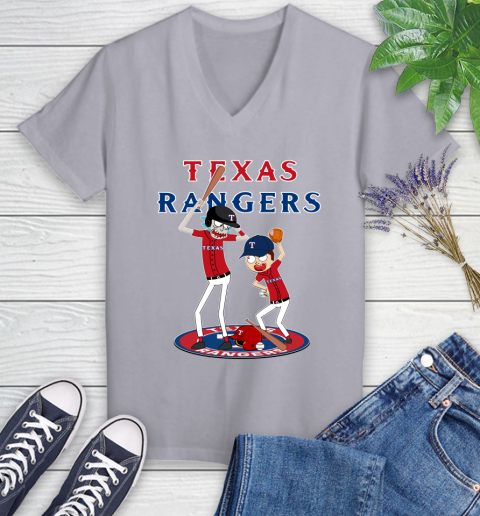 MLB Texas Rangers Rick And Morty Baseball 80
