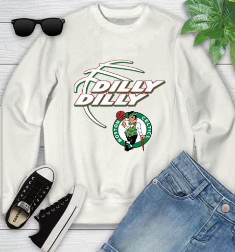 NBA Boston Celtics Dilly Dilly Basketball Sports Youth Sweatshirt