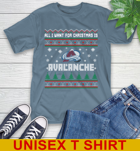 Colorado Avalanche NHL Hockey All I Want For Christmas Is My Team Sports 8