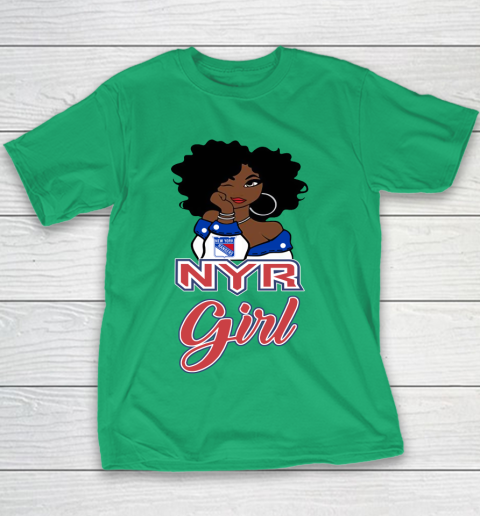 New York Rangers Girl NHL Youth T-Shirt 6