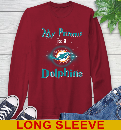 NFL Football Harry Potter My Patronus Is A Miami Dolphins Long
