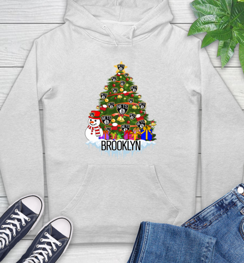 Brooklyn Nets Merry Christmas NBA Basketball Sports Hoodie