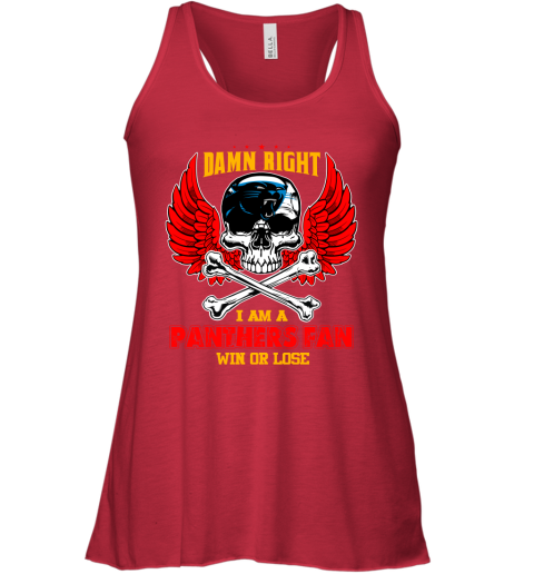 NFL Damn Right I Am A New York Jets Win Or Lose Skull Football Sports (2) XFYFXByx3II flowy tank 32 95 151514 front red