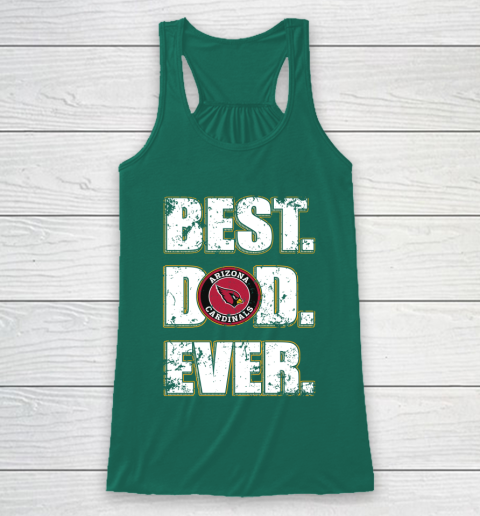 NFL Arizona Cardinals Football Best Dad Ever Family Shirt Racerback Tank 5