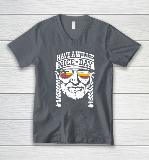 Have A Willie Nice Day V-Neck T-Shirt 3