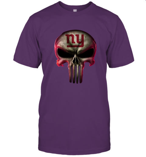 New York Giants The Punisher Mashup Football Unisex Jersey Tee