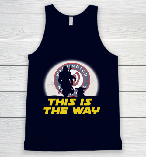 Washington Nationals MLB Baseball Star Wars Yoda And Mandalorian This Is The Way Tank Top 2