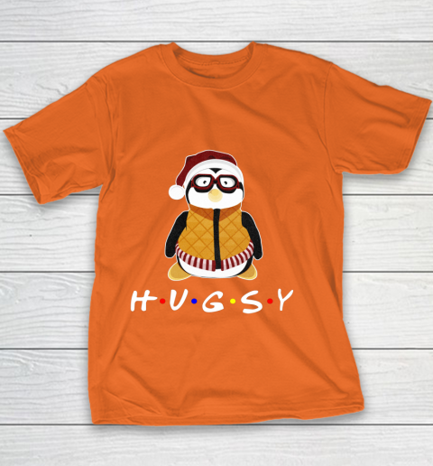 Funny Tee Hugsy Penguin For Friends Christmas Unagi Lobster Youth T-Shirt 4