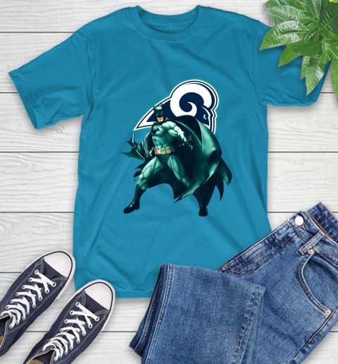 NFL Batman Football Sports Los Angeles Rams T-Shirt 8