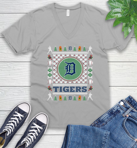 Detroit Tigers Merry Christmas MLB Baseball Loyal Fan Ugly Shirt 50