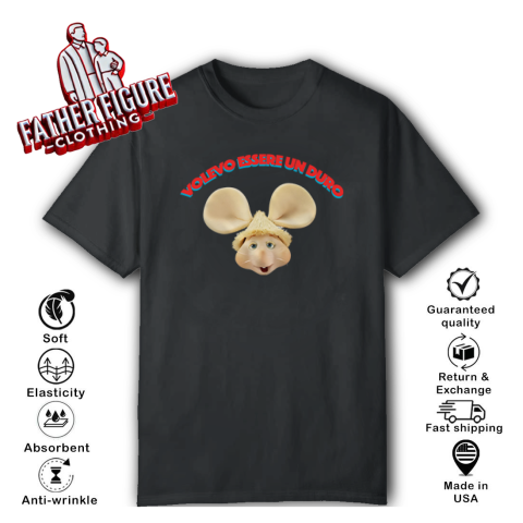 Topo Gigio Volevo Essere Un Duro T-Shirt