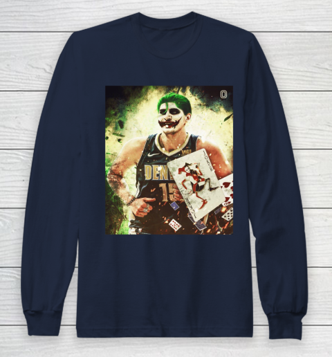 Nikola Jokic MVP Denver Joker Long Sleeve T-Shirt 2
