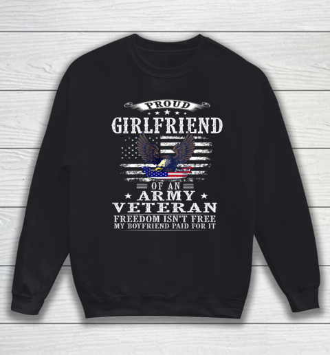 Army veteran sweatshirt top