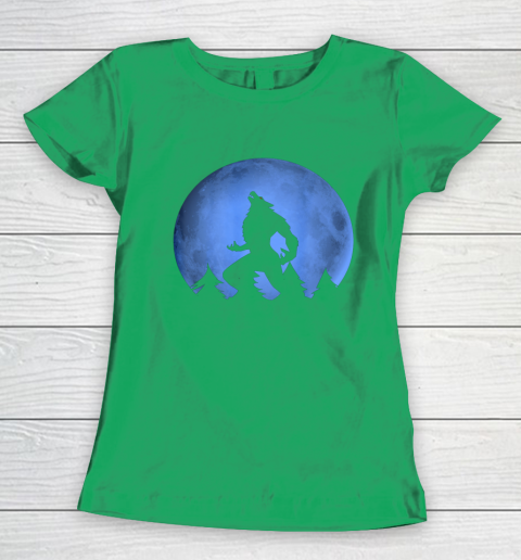 Werewolf Blue Moon wolf full moon on Halloween costume 2020 Women's T-Shirt 5