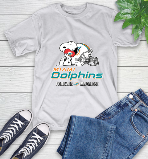 NFL The Peanuts Movie Snoopy Forever Win Or Lose Football Miami Dolphins 12