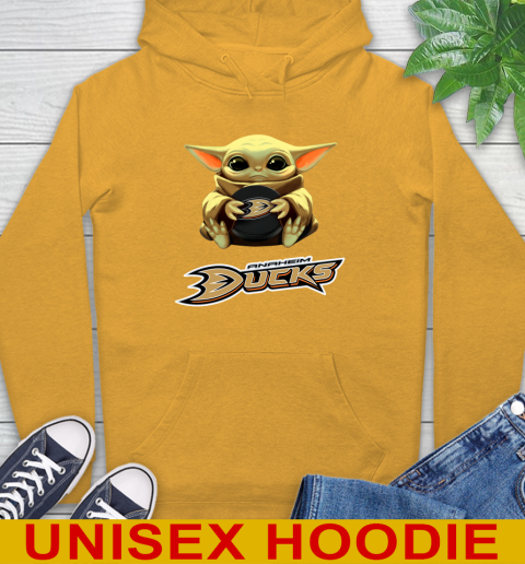 NHL Hockey Anaheim Ducks Star Wars Baby Yoda Shirt 15