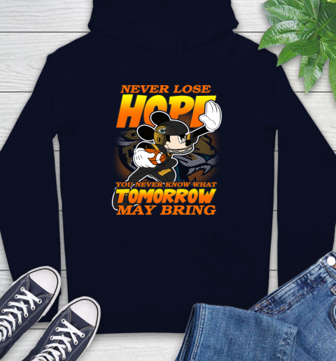Jacksonville Jaguars NFL Football Mickey Disney Never Lose Hope Hoodie 3