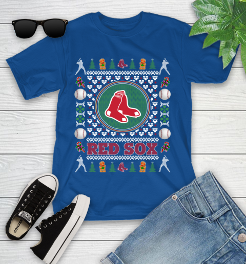 Boston Red Sox Merry Christmas MLB Baseball Loyal Fan Ugly Shirt 111