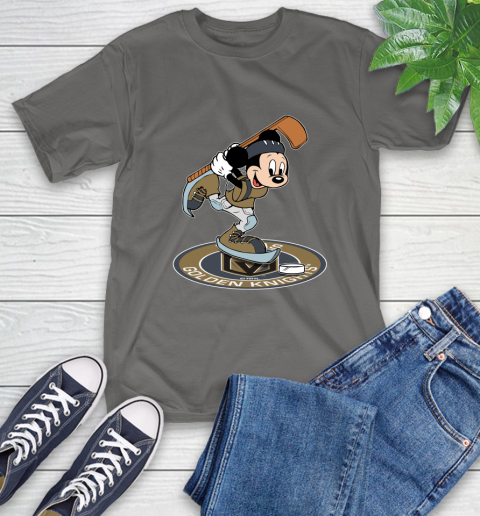 NHL Hockey Vegas Golden Knights Cheerful Mickey Disney Shirt T-Shirt 10
