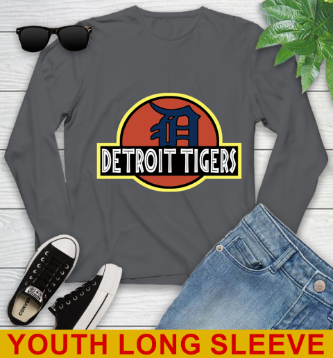 MLB Detroit Tigers Jurassic Park Dinosaur Movie Baseball Sports 130
