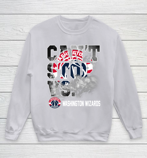 NBA Washington Wizards Basketball Can't Stop Vs Youth Sweatshirt 3