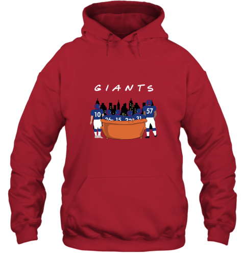 red new york giants hoodie