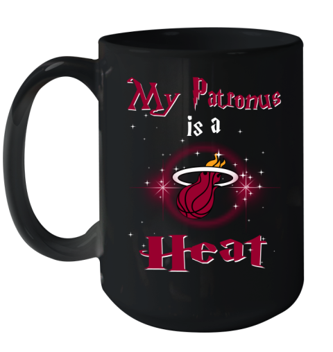 NBA Basketball Harry Potter My Patronus Is A Miami Heat Ceramic Mug 15oz