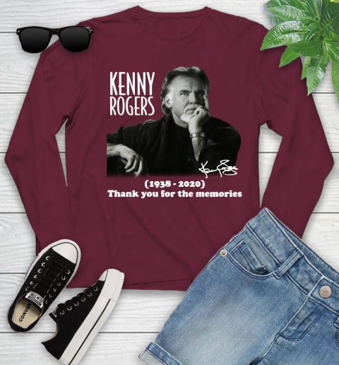 Kenny Rogers 1938 2020 signature thank you for the memories 117