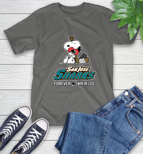 NHL The Peanuts Movie Snoopy Forever Win Or Lose Hockey San Jose Sharks 9