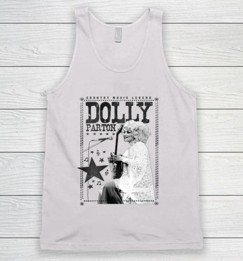 Dolly Parton Country Music Legend Tank Top