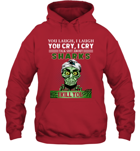 NHL Talk Shit About San Jose Sharks I Kill You Achmed The Dead Terrorist Jeffrey Dunham Hockey 4IuKpGz9Zul hoodie 23 95 151514 front red