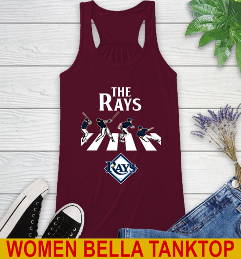MLB Baseball Tampa Bay Rays The Beatles Rock Band Shirt Racerback Tank 2