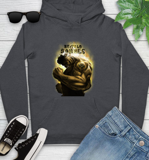 Buffalo Sabres NHL Hockey Hulk Marvel Avengers Sports Youth Hoodie 10