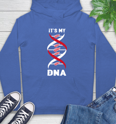 Detroit Red Wings NHL Hockey It's My DNA Sports Hoodie 9