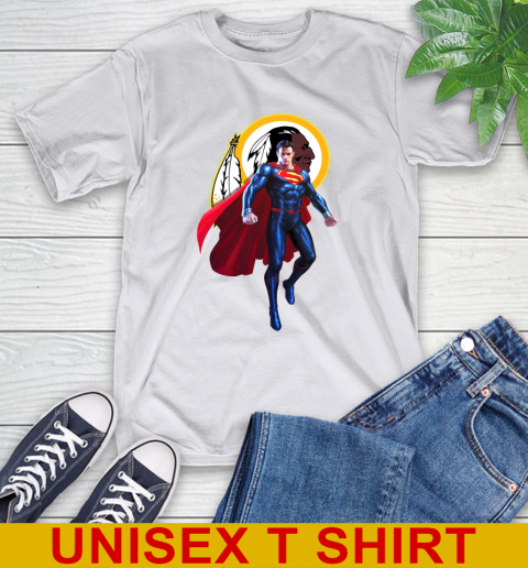 NFL Superman DC Sports Football Washington Redskins T-Shirt 12