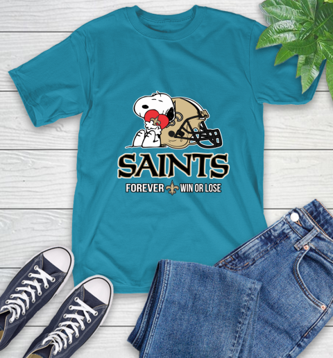 NFL The Peanuts Movie Snoopy Forever Win Or Lose Football New Orleans Saints 8