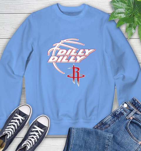 NBA Houston Rockets Dilly Dilly Basketball Sports Sweatshirt 11