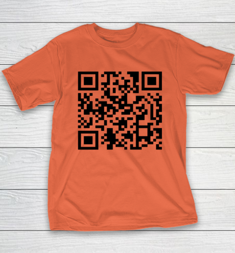 Trump Dance Troll QR Funny President Trump Dance Code Youth T-Shirt 2
