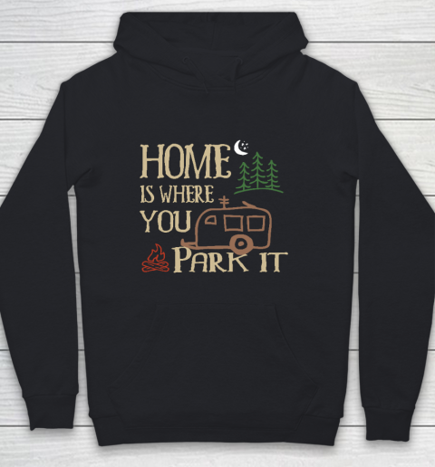 Funny Camping Shirt RV Camping Home Youth Hoodie