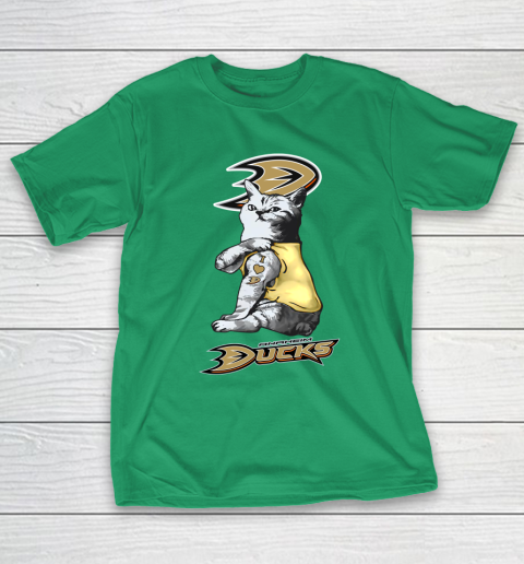 NHL My Cat Loves Anaheim Ducks Hockey T-Shirt 5