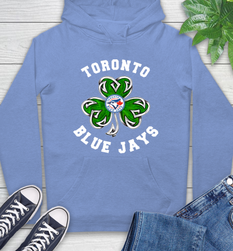 MLB Toronto Blue Jays Three Leaf Clover St Patrick's Day Baseball Sports Hoodie 11