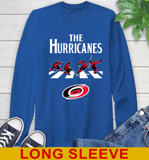NHL Hockey Carolina Hurricanes The Beatles Rock Band Shirt Long Sleeve T-Shirt 11